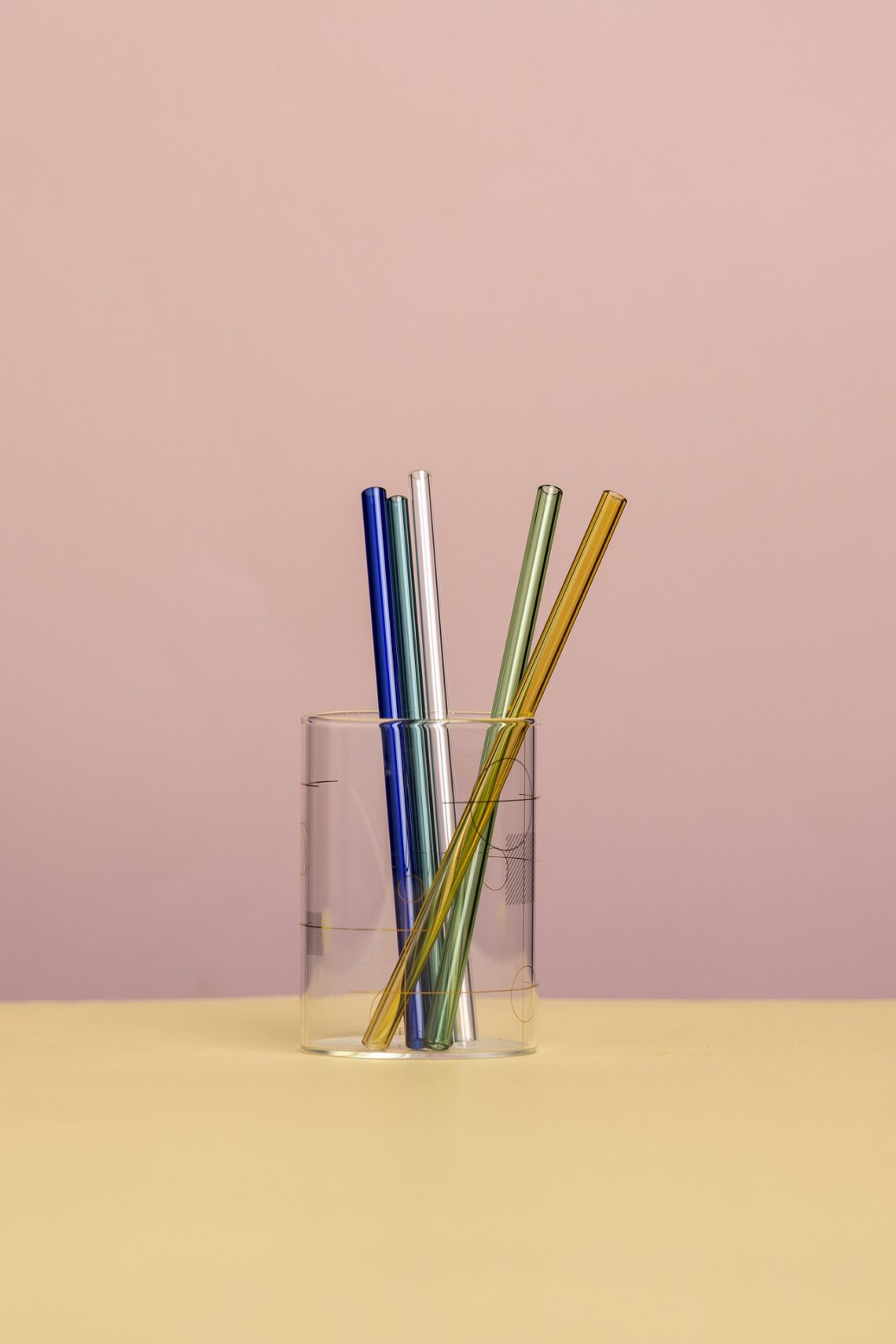 Silikon Glas oder Edelstahl Strohhalm